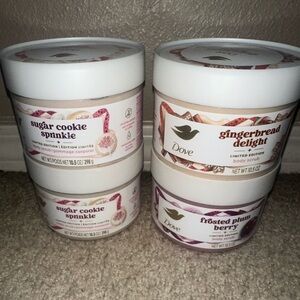 Dove body limited scents new comes with all 4 new never used